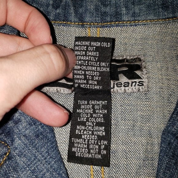 R4R JEANS Denim Jacket Size Small - Picture 5 of 6